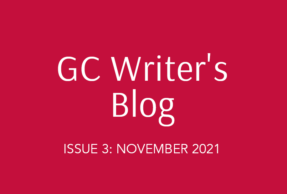 Writer's Blog: Issue 3 Writer's Blog: Issue 3